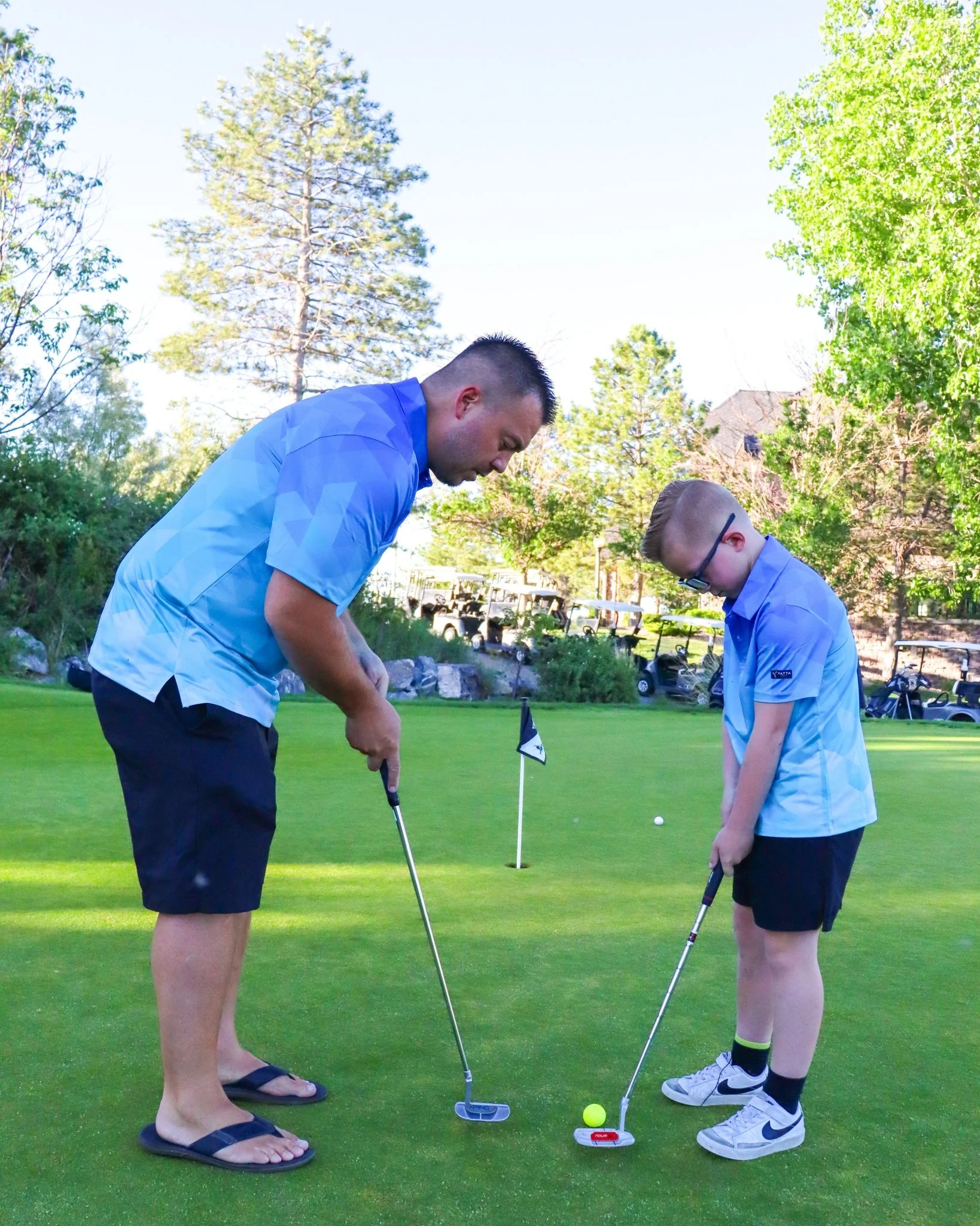 Baby Fade Youth Golf Polo - Image 10