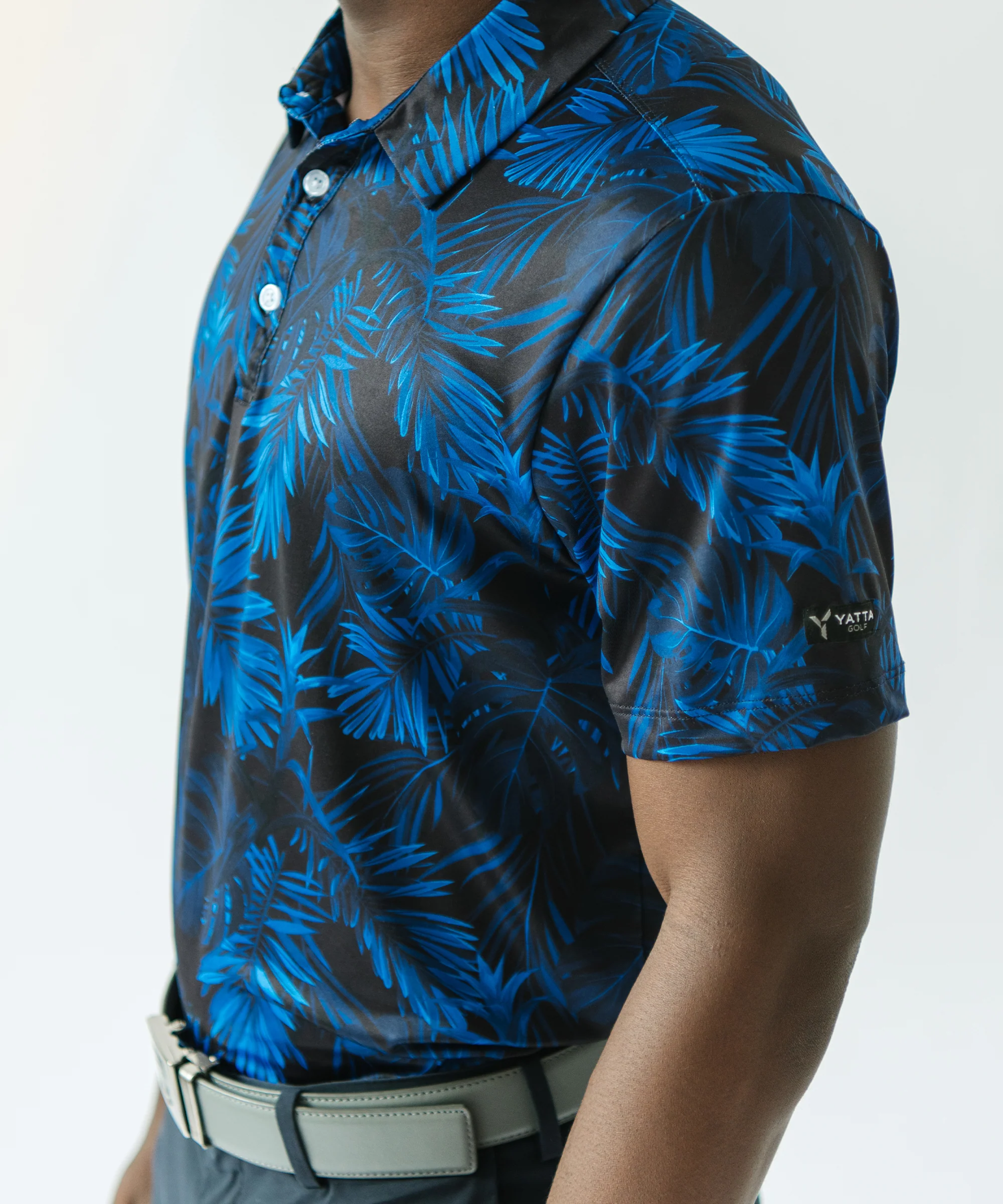 Midnight Blue Golf Polo - Image 3