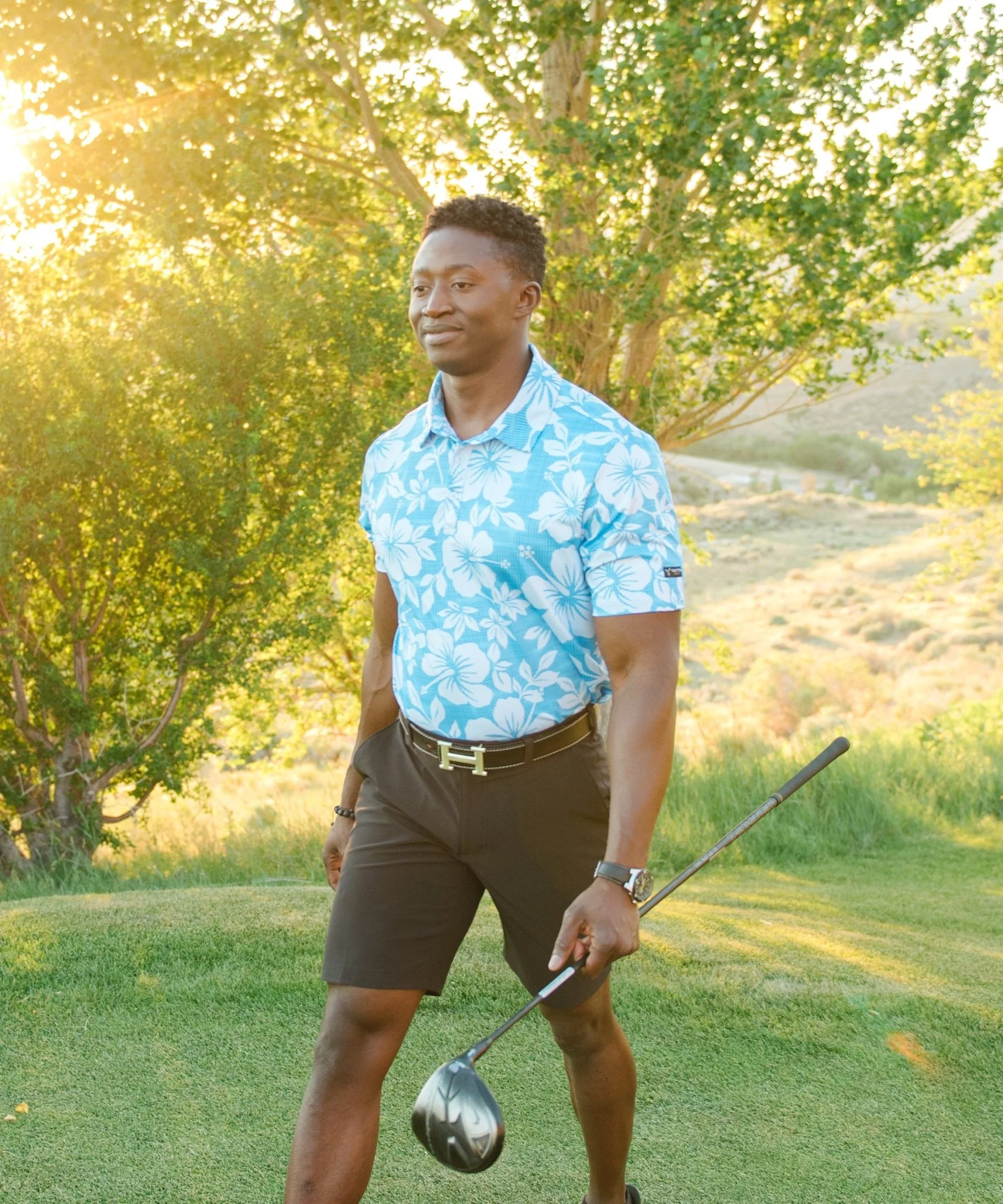 Kahakai Polū Golf Polo - Image 5