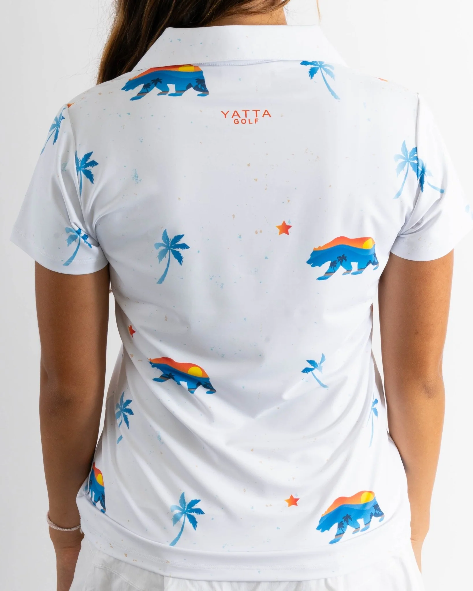 Cali Bear Women's Golf Polo. SPECIAL EDITION. - Image 8